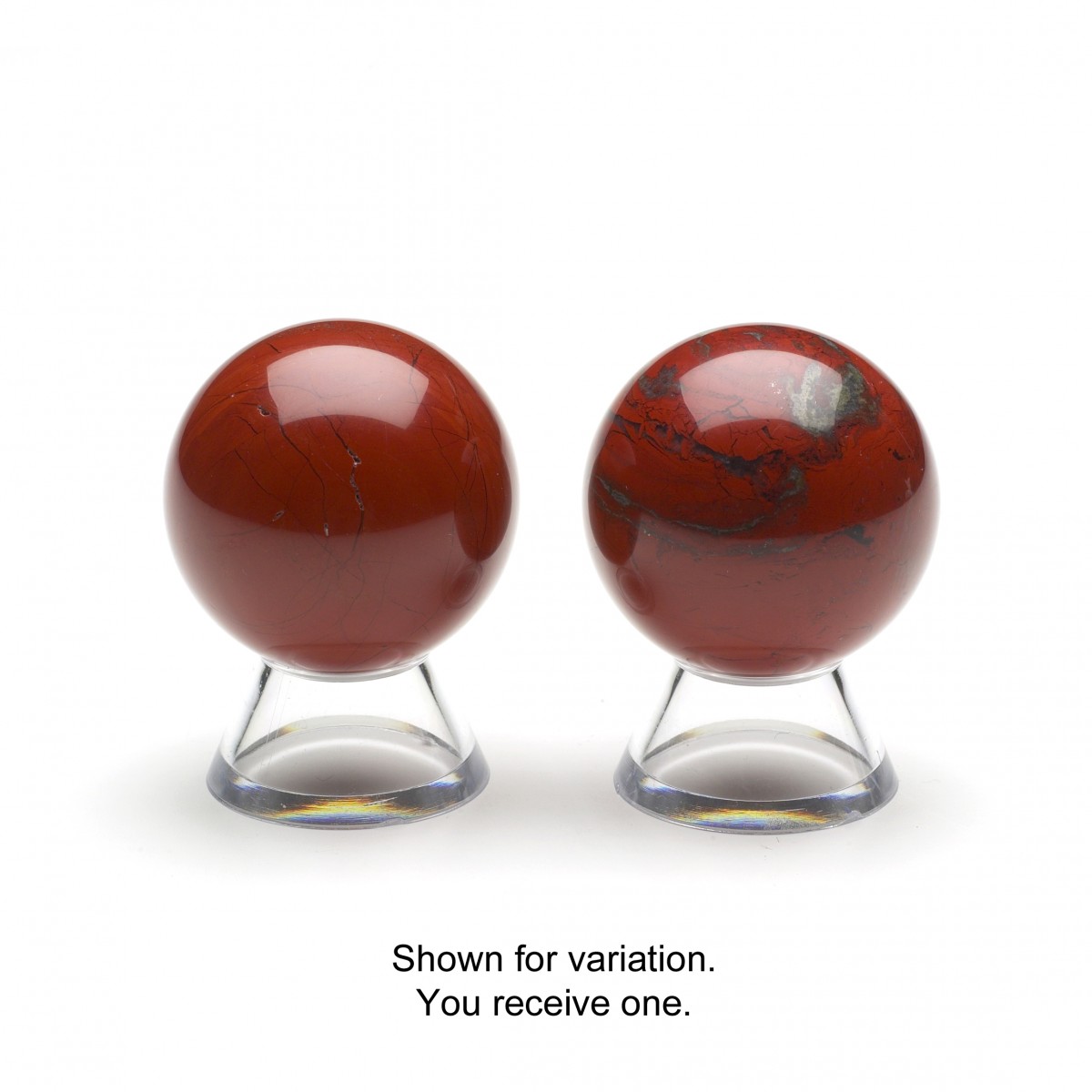 Red Jasper Crystal Sphere (35mm)