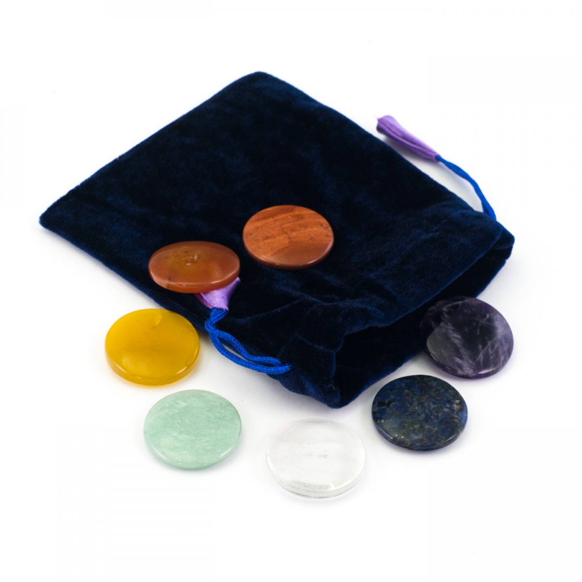 Crystal Chakra Disc Set (Set of 7)