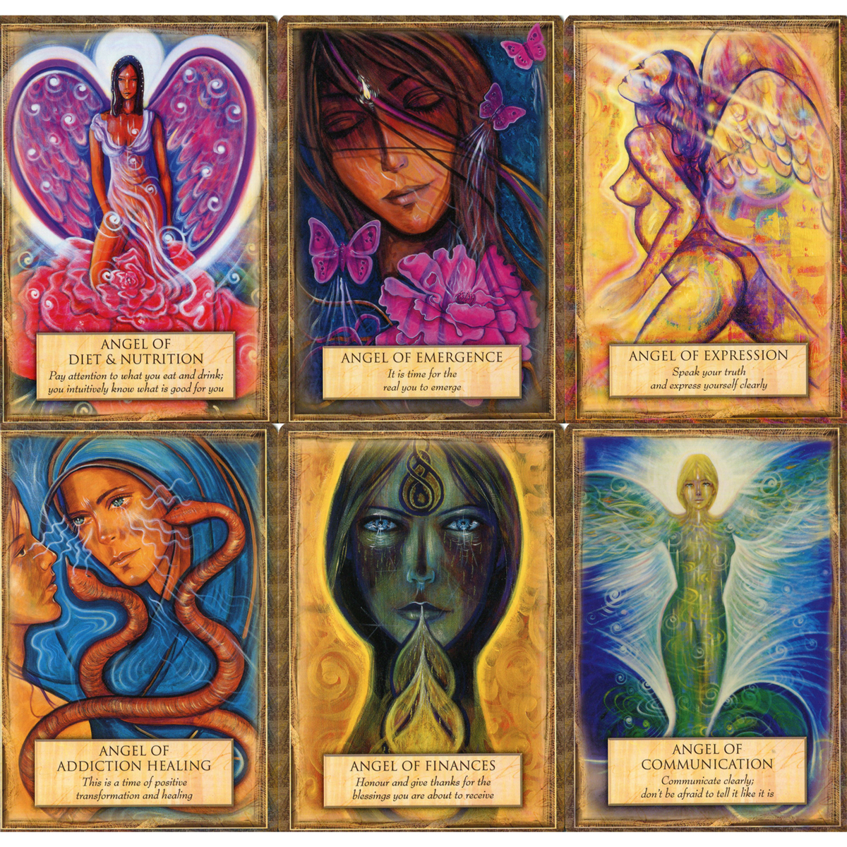 Angels, Gods & Goddesses Oracle Cards by Toni Carmine Salerno