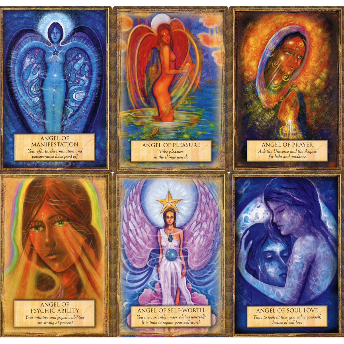 Angels, Gods & Goddesses Oracle Cards by Toni Carmine Salerno