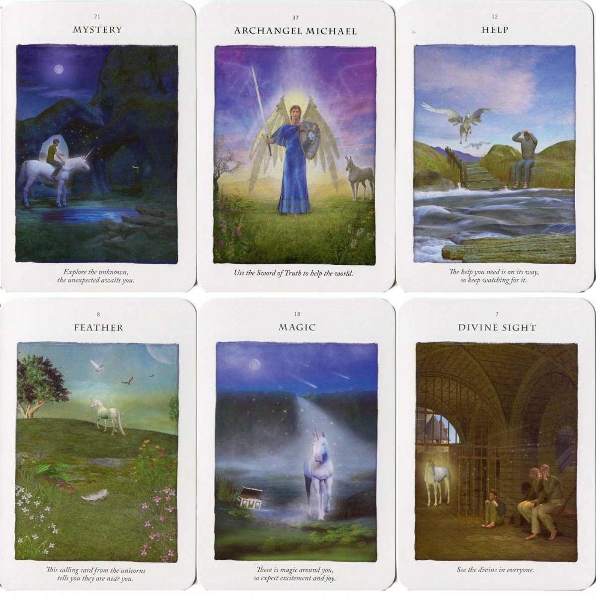 Unicorn Oracle Cards by Diana Cooper