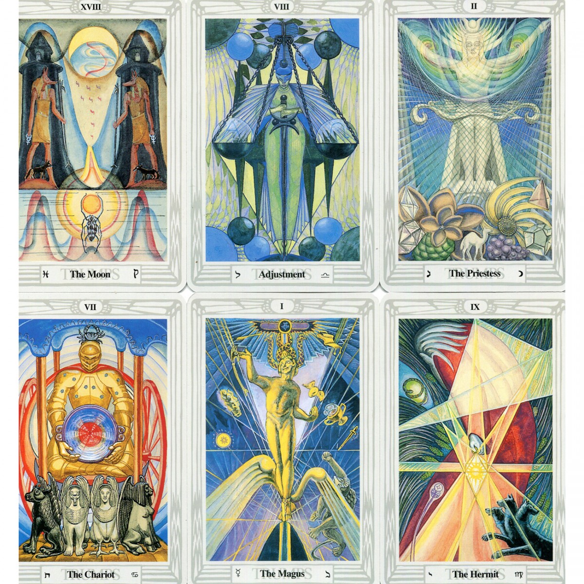 Crowley Thoth Tarot Cards