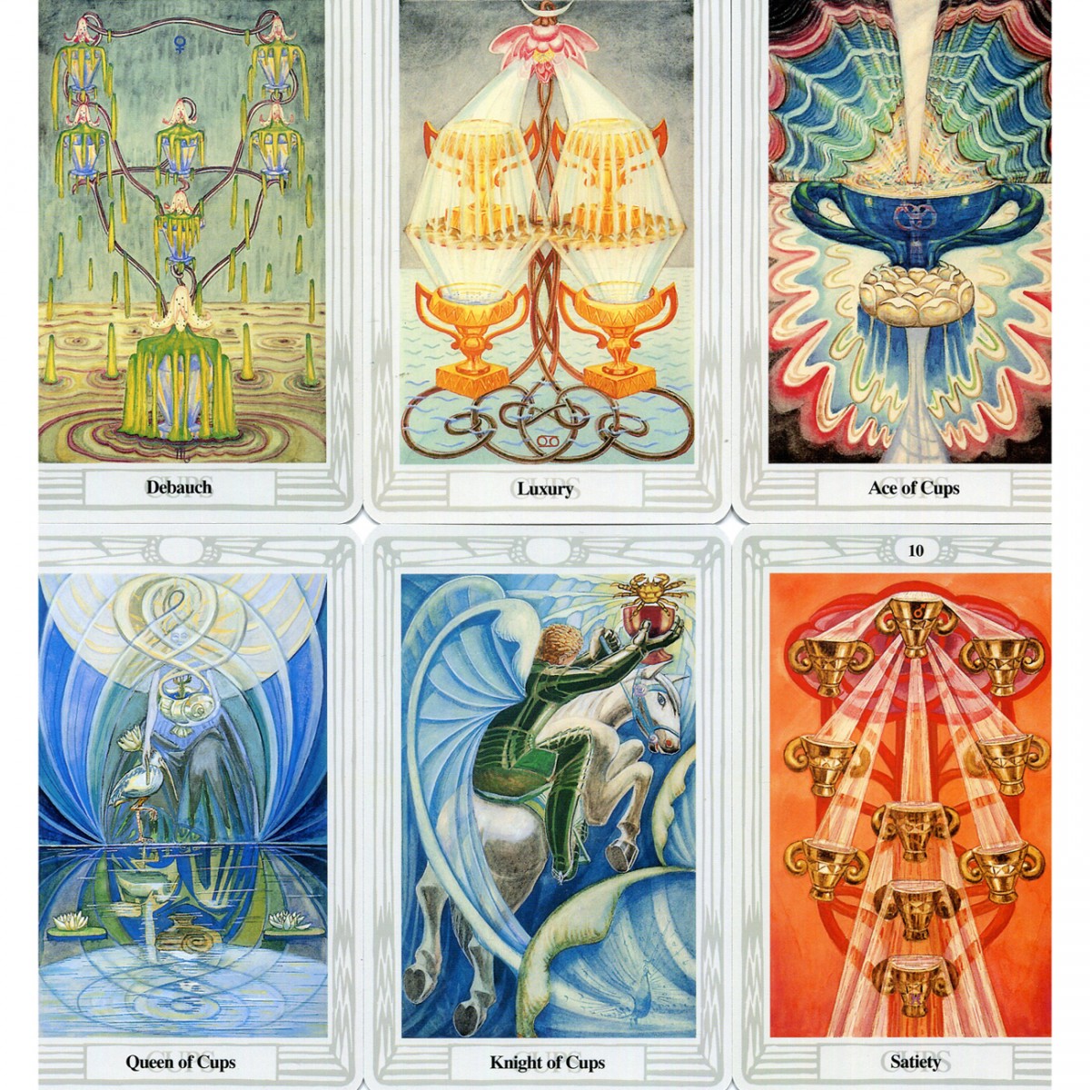 Crowley Thoth Tarot Cards