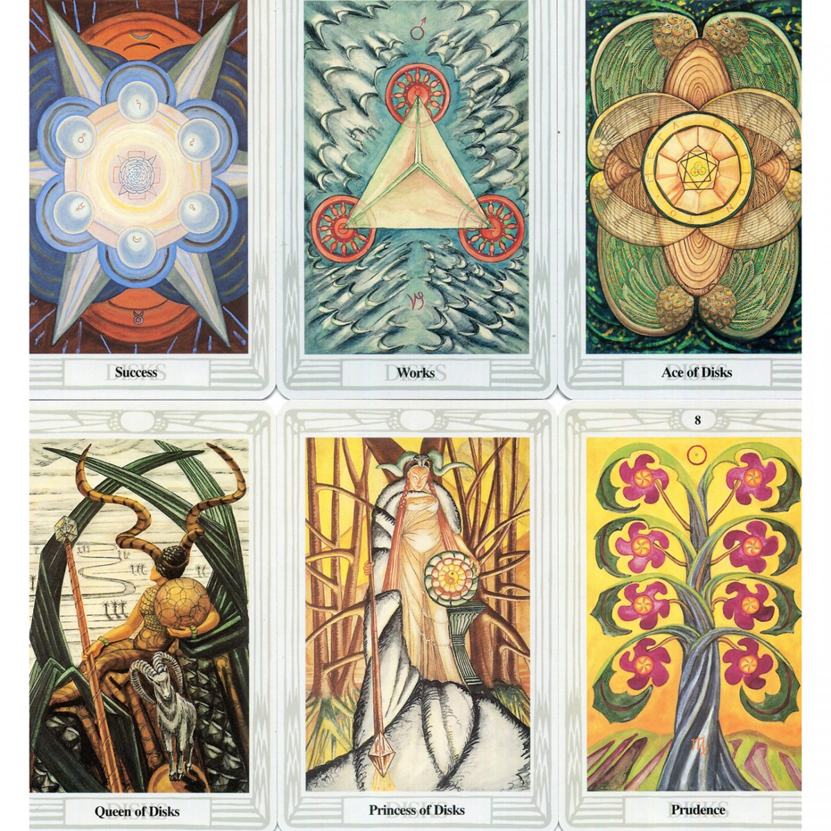 Crowley Thoth Tarot Cards