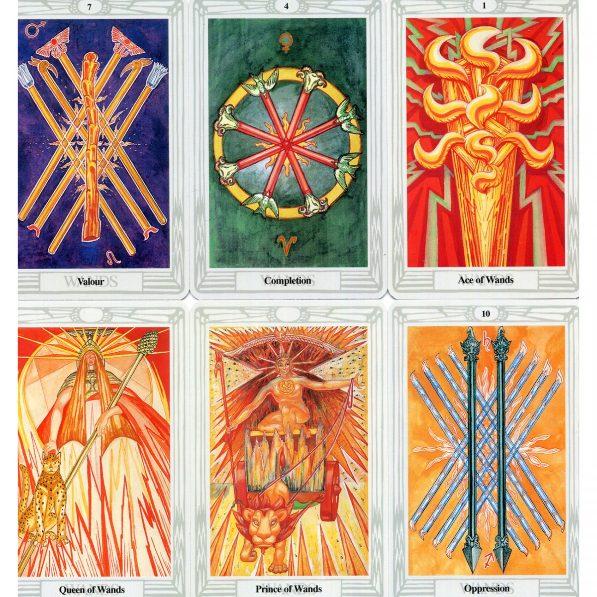 Crowley Thoth Tarot Cards