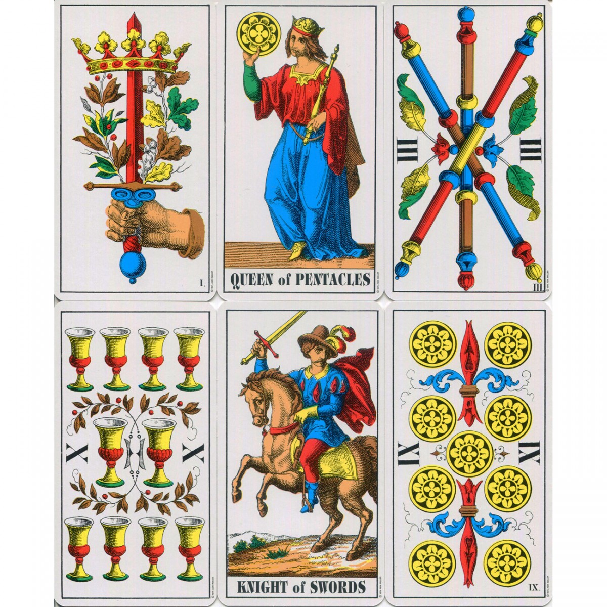 1JJ Swiss Tarot Cards