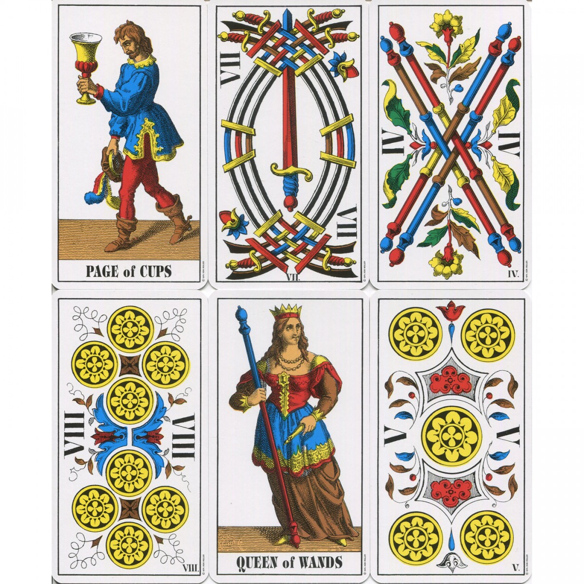 1JJ Swiss Tarot Cards