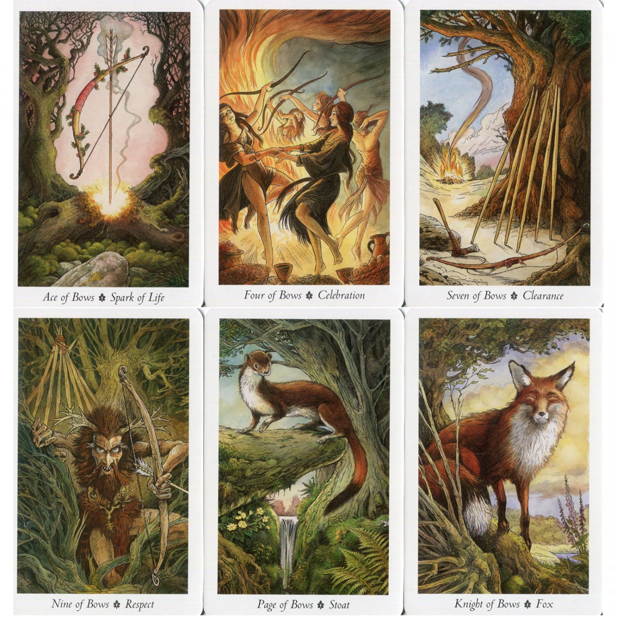 The Wildwood Tarot Set by Mark Ryan & John Matthews