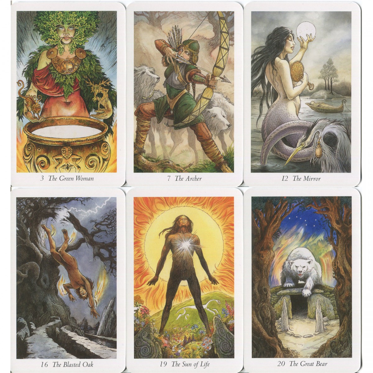 The Wildwood Tarot (Cards & Book Set) by Mark Ryan and John Matthews 