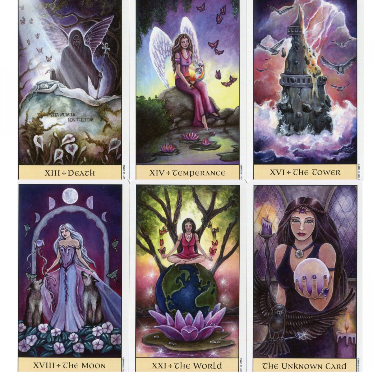 Crystal Visions Tarot by Jennifer Galasso