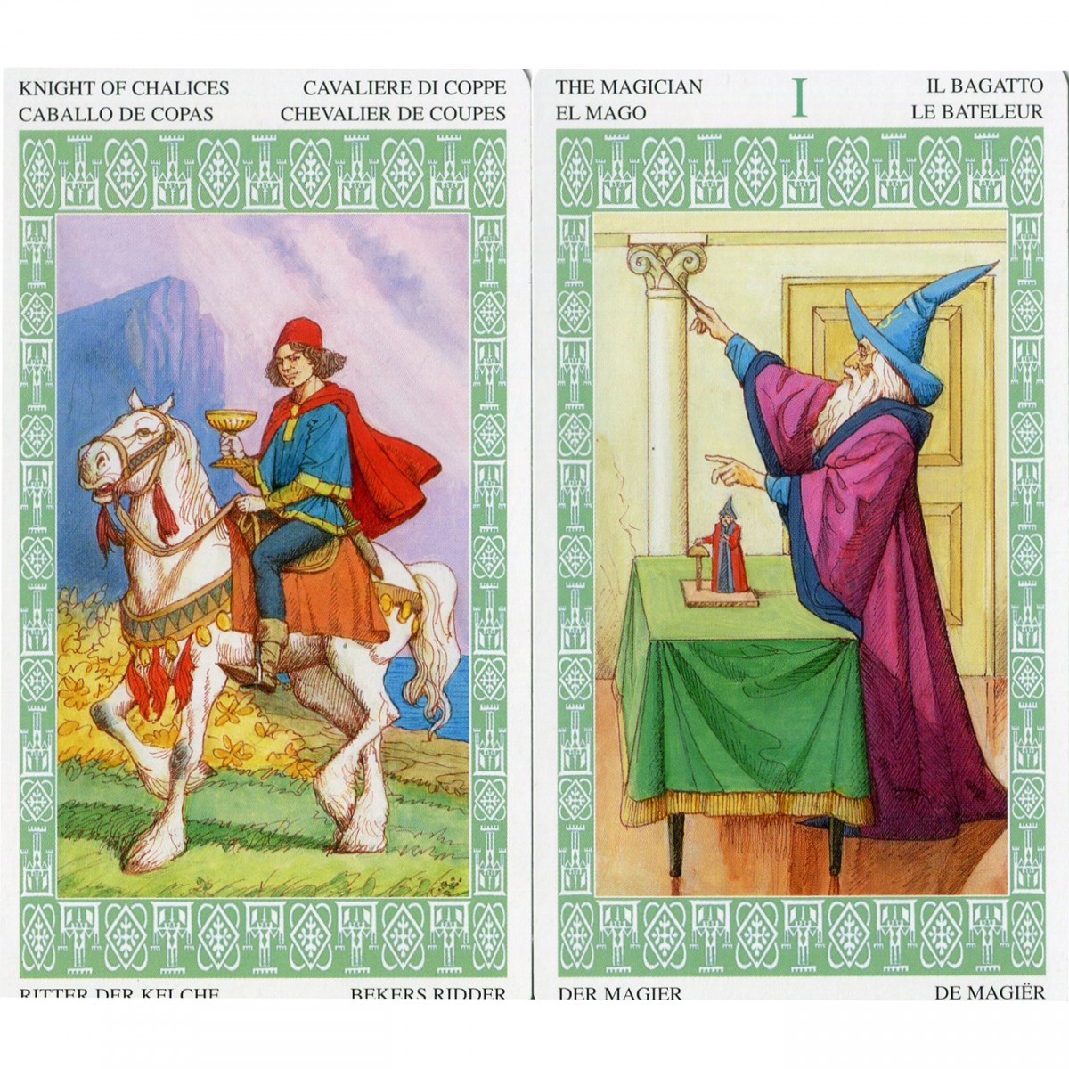 Tarot Lenormand by Ernest Fitzpatrick