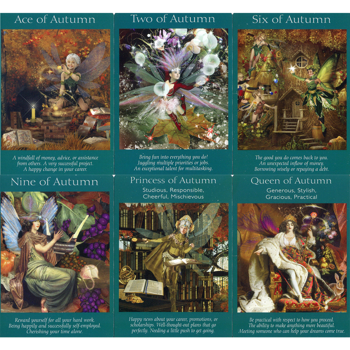 Fairy Tarot Cards by Radleigh Valentine