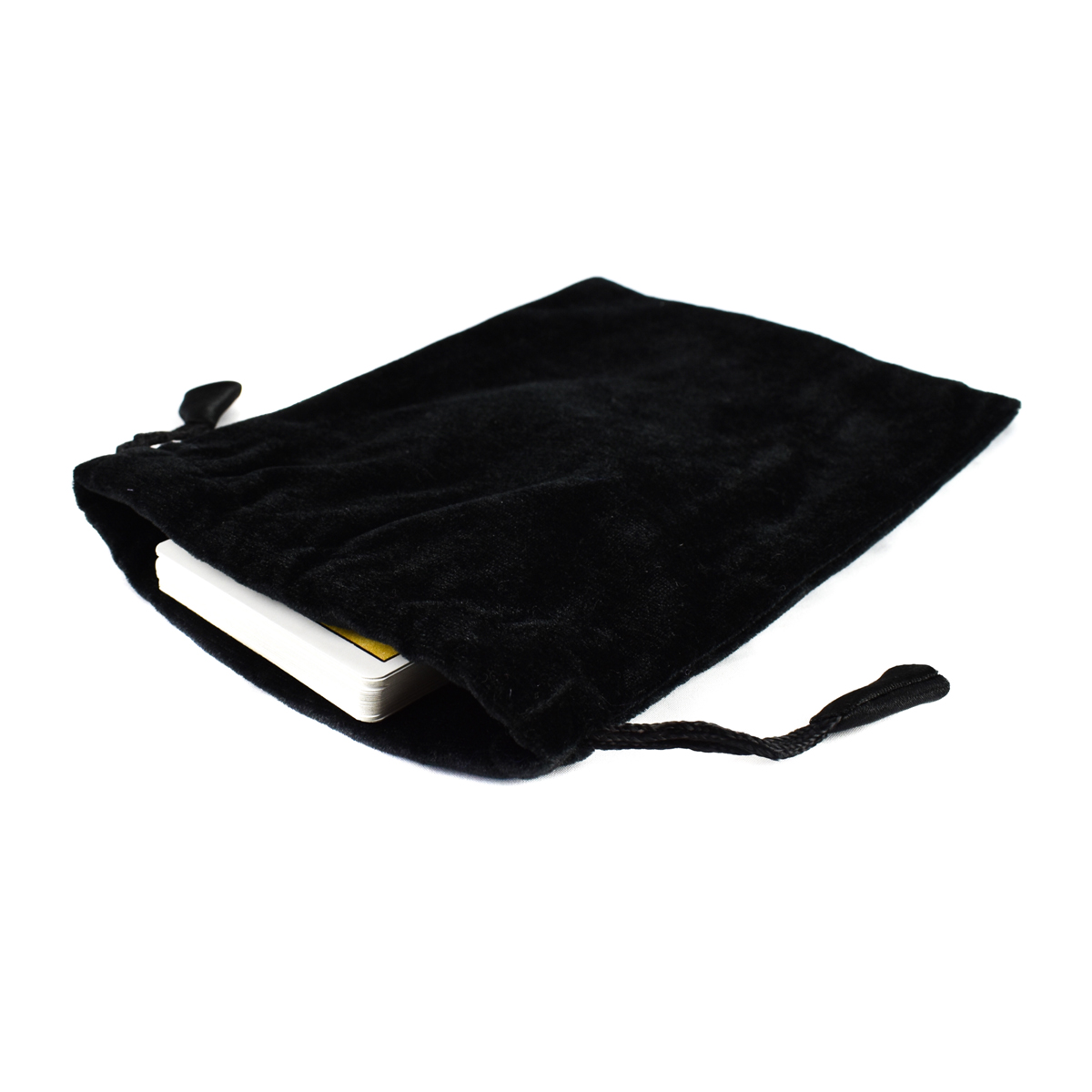 Pentacle Symbol Black Velvet Tarot / Oracle Card Bag