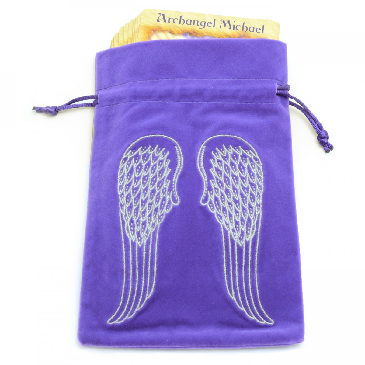 Purple Angel Wings Tarot / Oracle Card Bag
