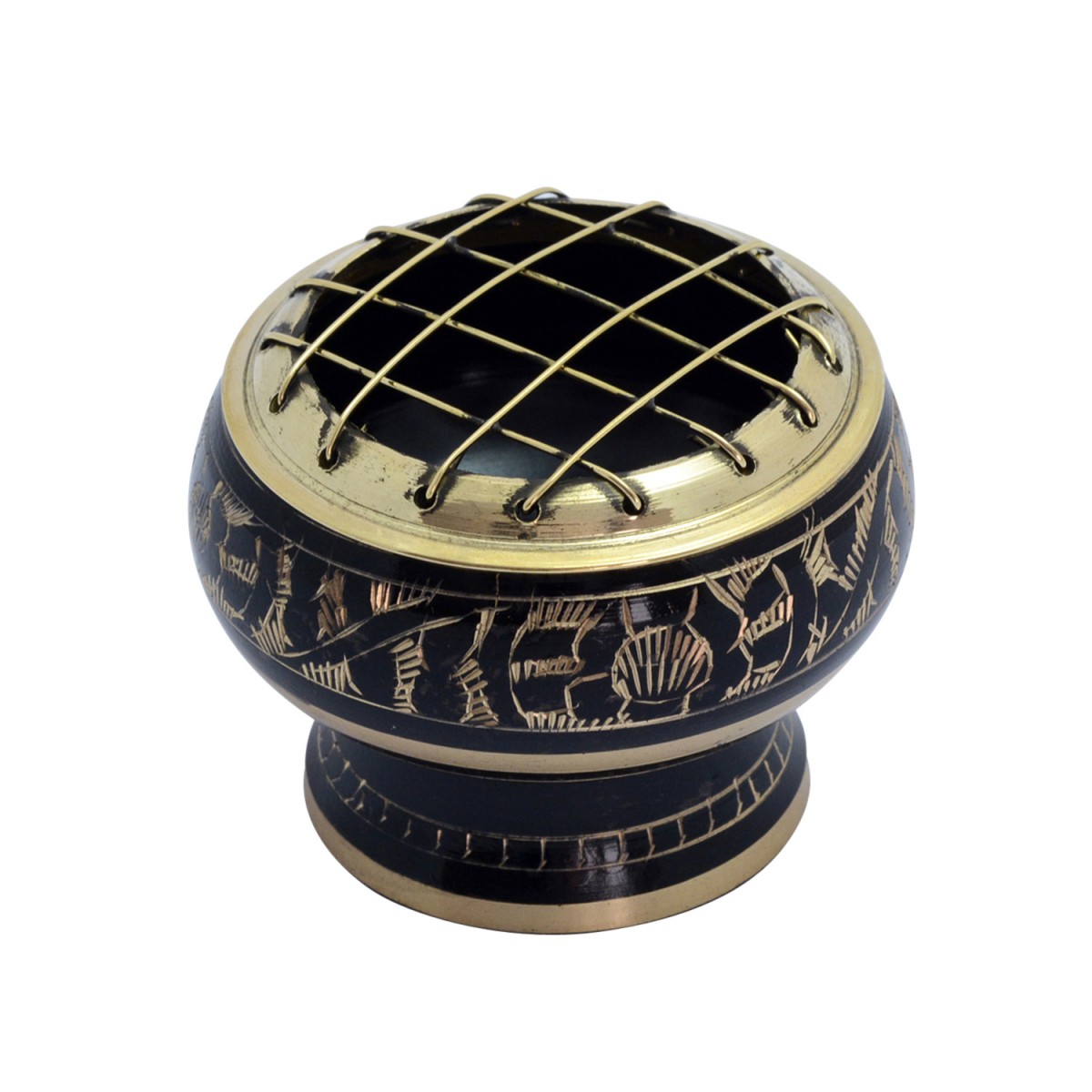 Small Black Brass Bowl