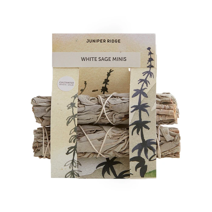 Mini White Sage Smudge Sticks (2 Pack)