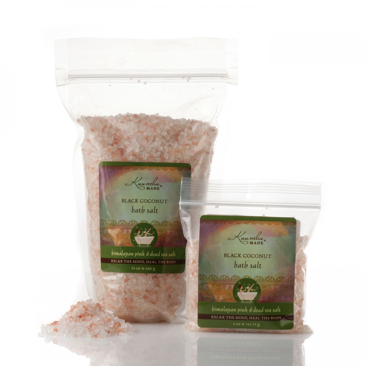 Black Coconut Bath Salt (Large 24 oz)