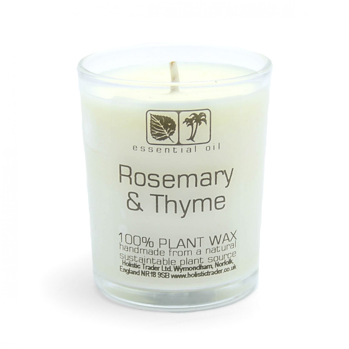 Rosemary & Thyme Aromatherapy Candle (25-30 Hours)