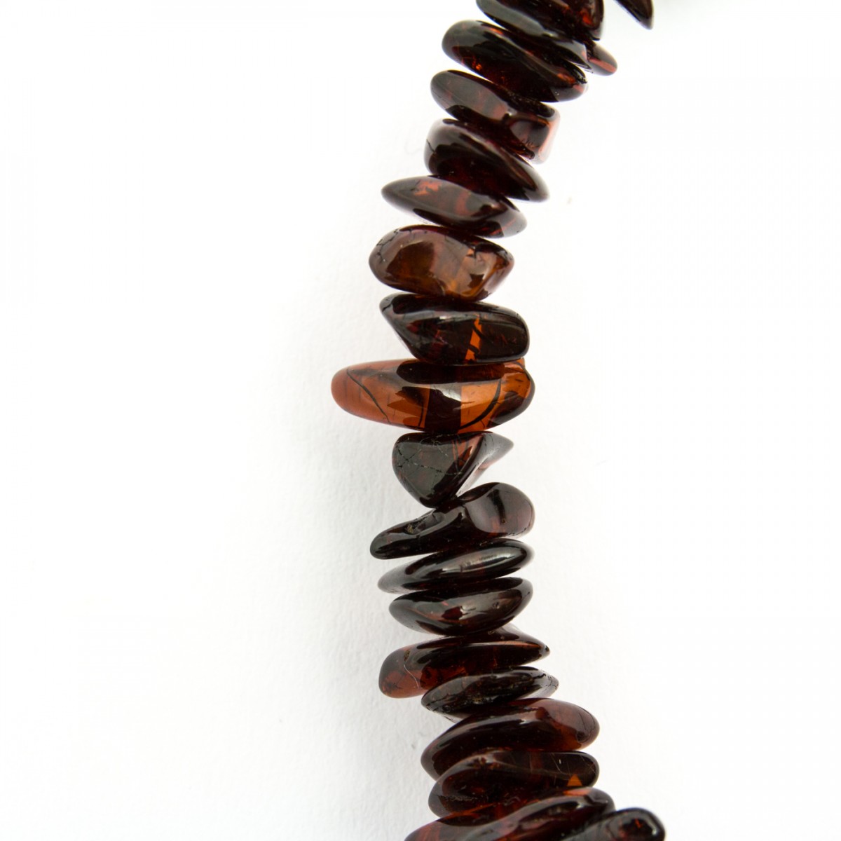 Cherry Baltic Amber Chip Bracelet