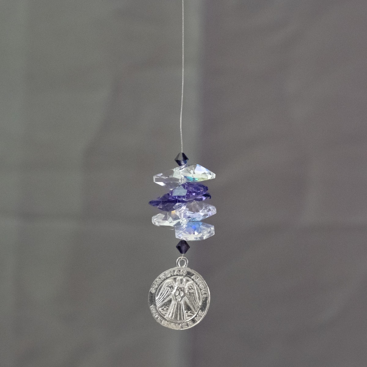 アクセサリー Wild Led Angel Lead Crystal Sun Catcher with Guardian Angel | Holisticshop