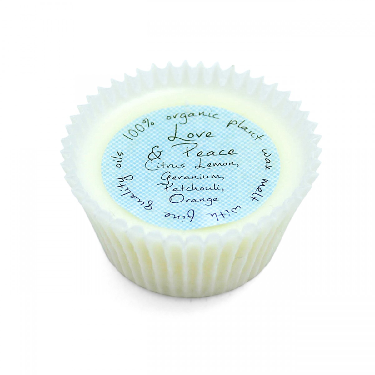 Love & Peace Wax Melt Tart (Organic)