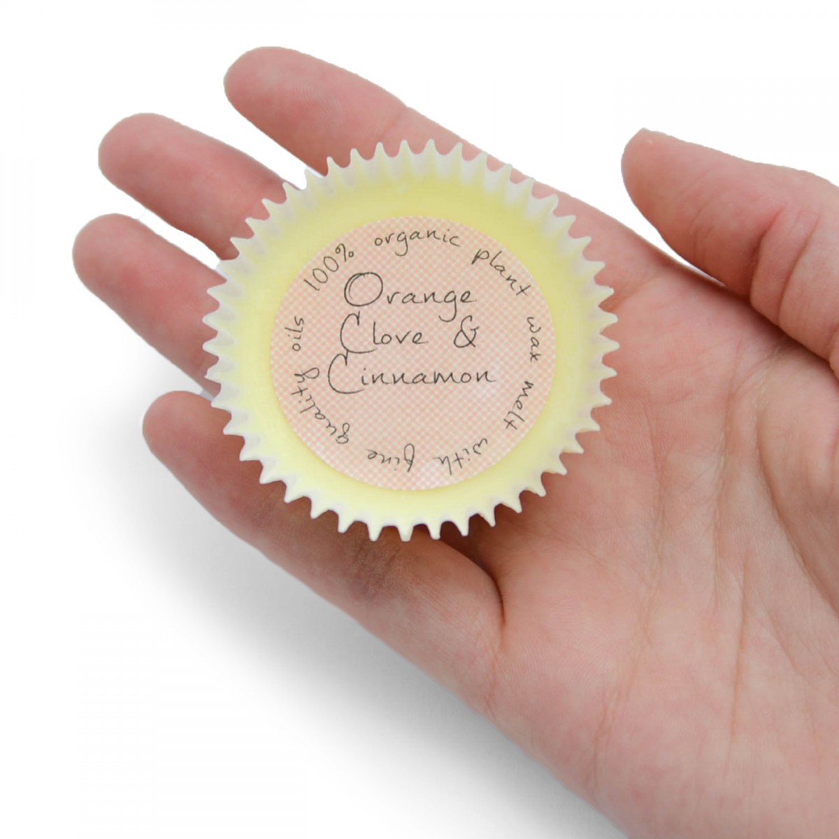 Orange Clove & Cinnamon Wax Melt Tart (Organic)