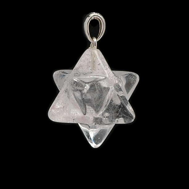 Clear Quartz Merkaba Pendant