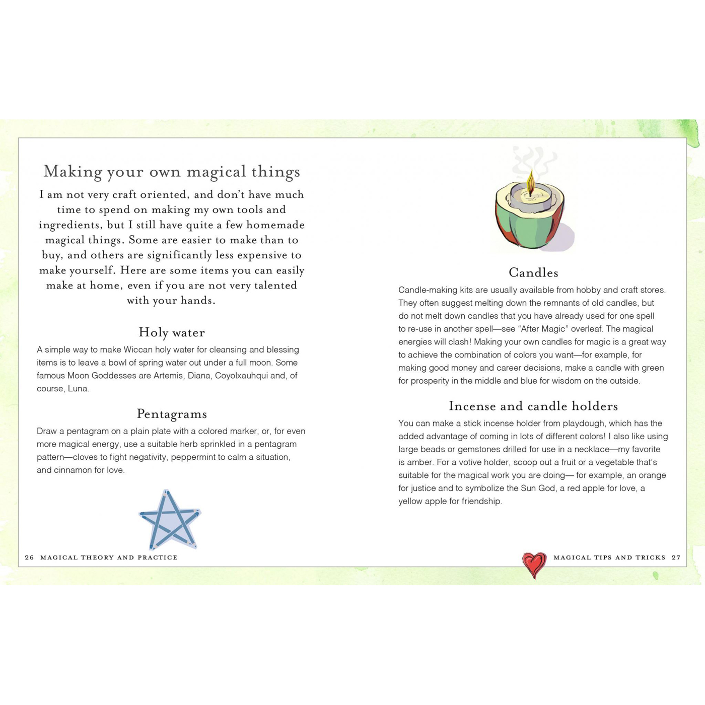 The Green Wiccan Spell Book by Silja (Hardback)