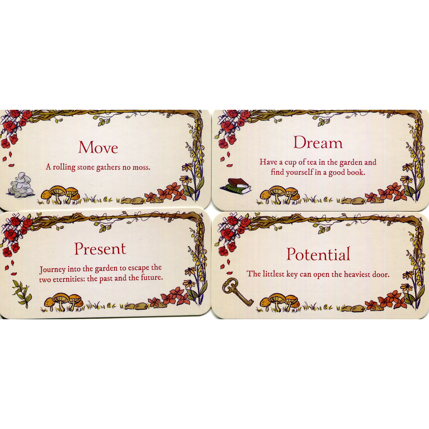 Secret Garden Mini Cards by Jessica Le