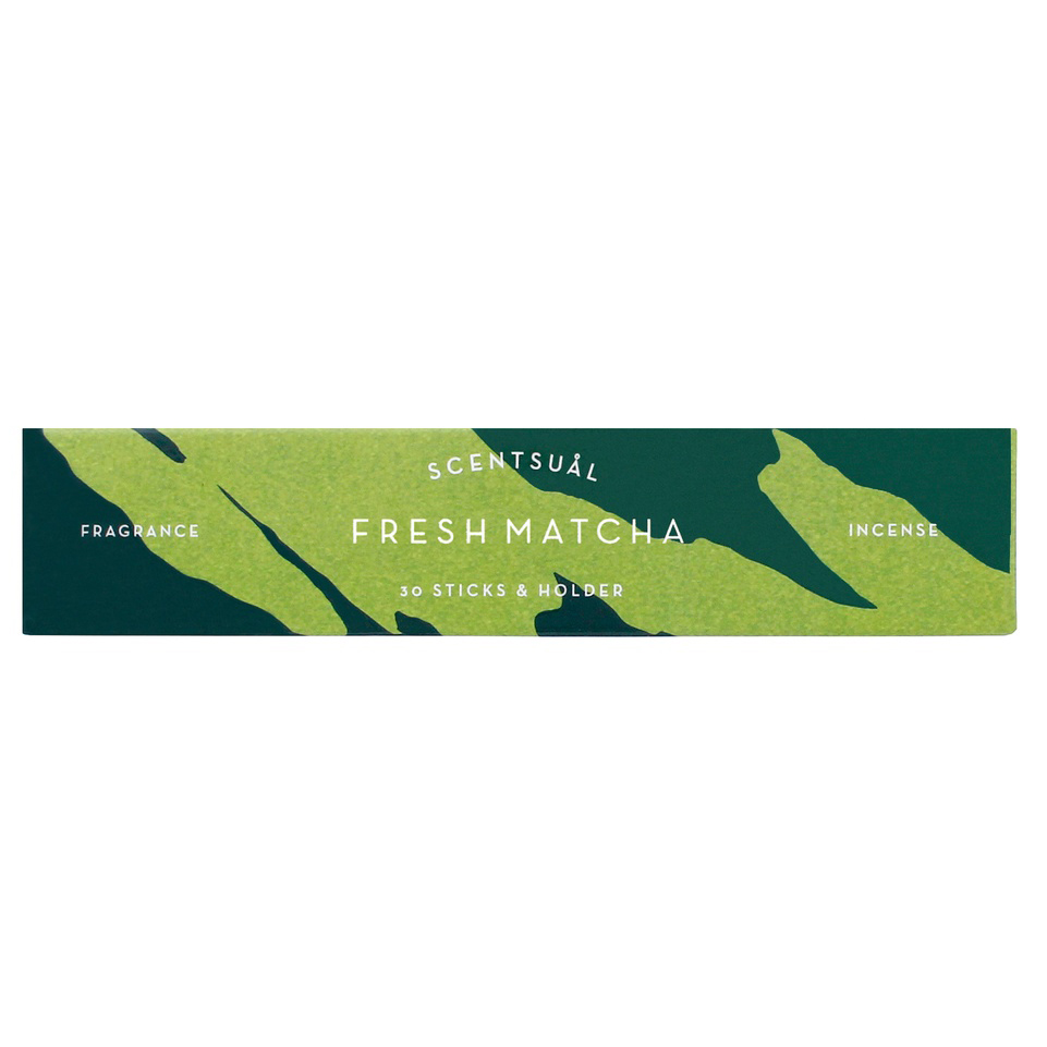 Fresh Matcha Scentsual Incense (30 Sticks)