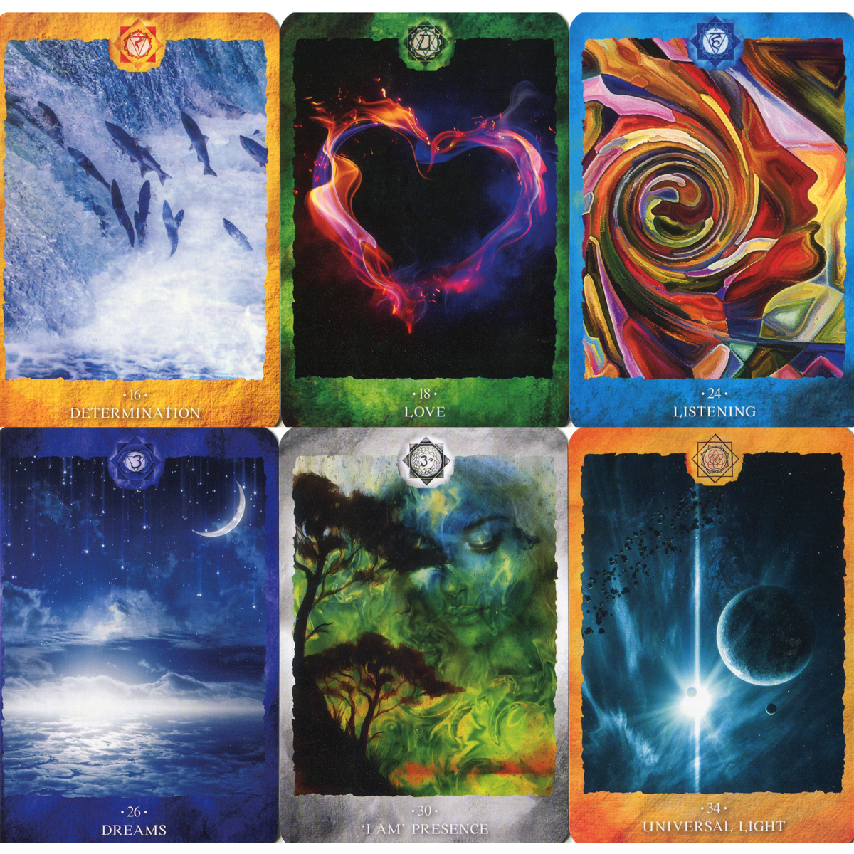 Chakra Reading Cards by Rachelle Charman