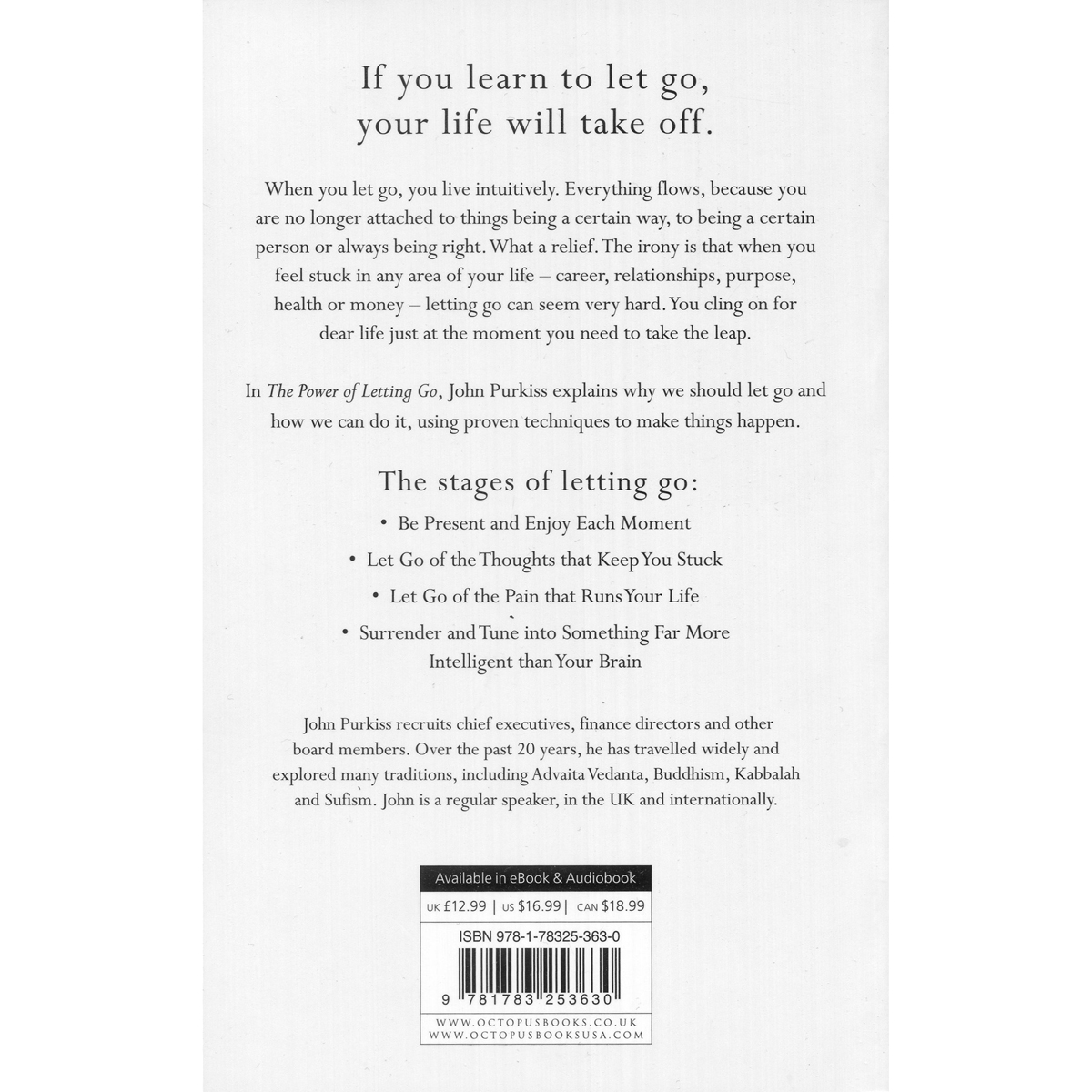 The Power of Letting Go by John Purkiss