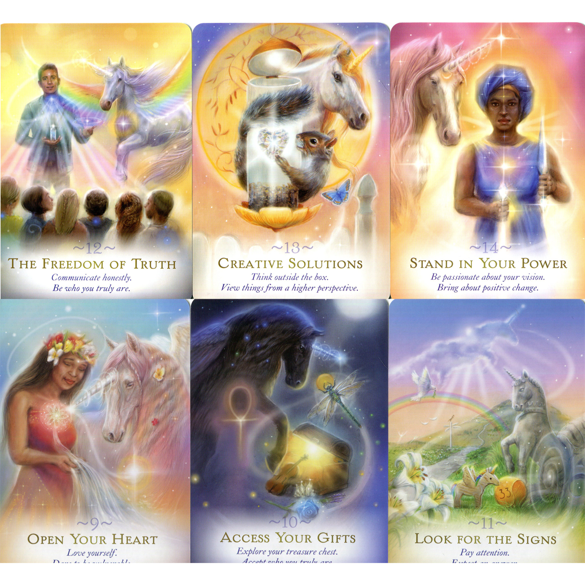 The Magic of Unicorns Oracle Cards by Diana Cooper