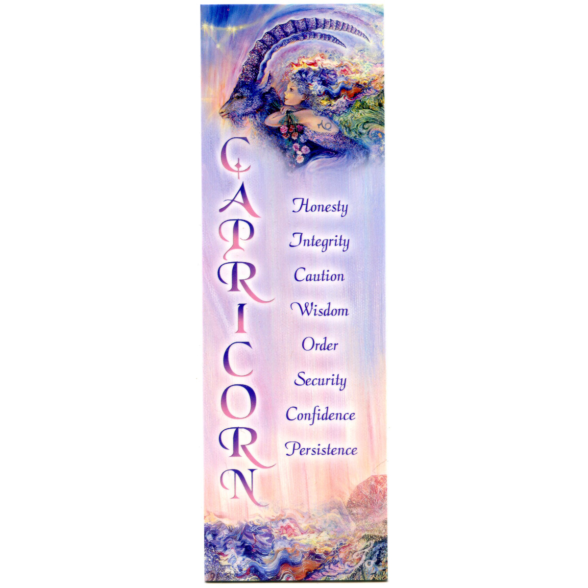 Capricorn Bookmark by Josephine Wall
