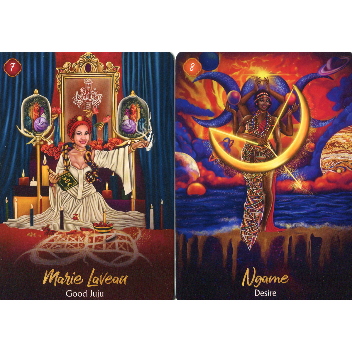 African Goddess Rising Oracle by Abiola Abrams