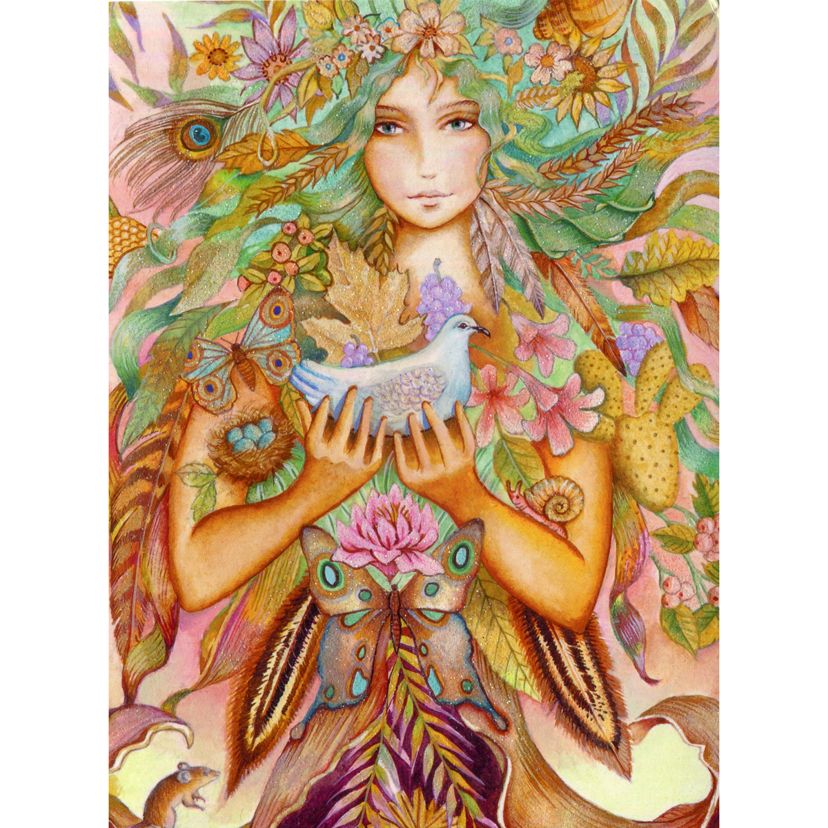 Gaia Greeting Card (Birthday)
