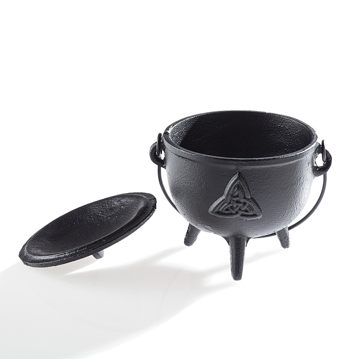 Cast Iron Triquetra Cauldron