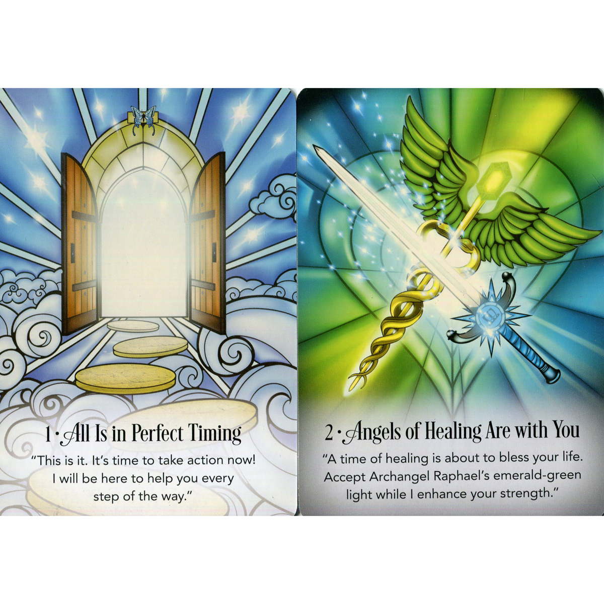 The Archangel Michael Sword of Light Oracle by Radleigh Valentine