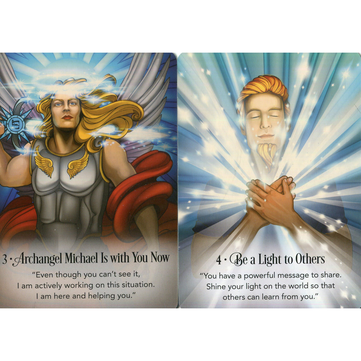 The Archangel Michael Sword of Light Oracle by Radleigh Valentine
