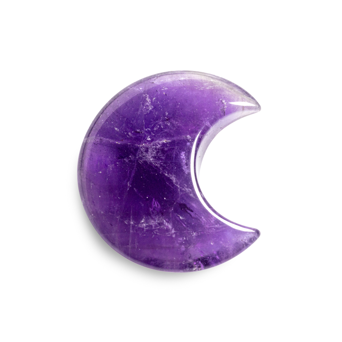Amethyst Crystal Crescent Moon