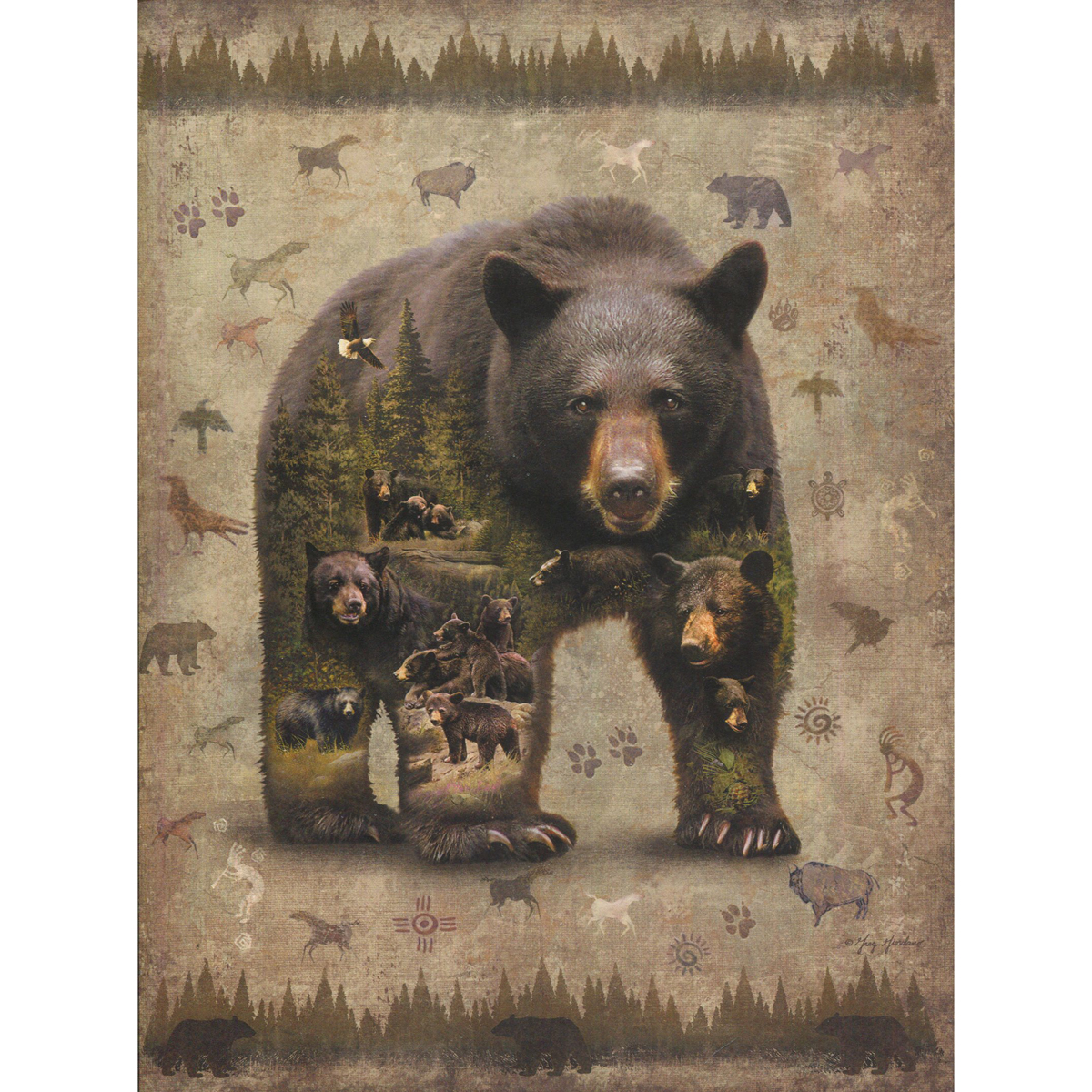 Bear Greeting Card (Inspiring Words)