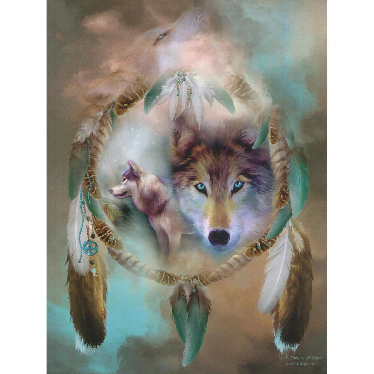 Dreams of Peace Greeting Card (Inspiring Words)