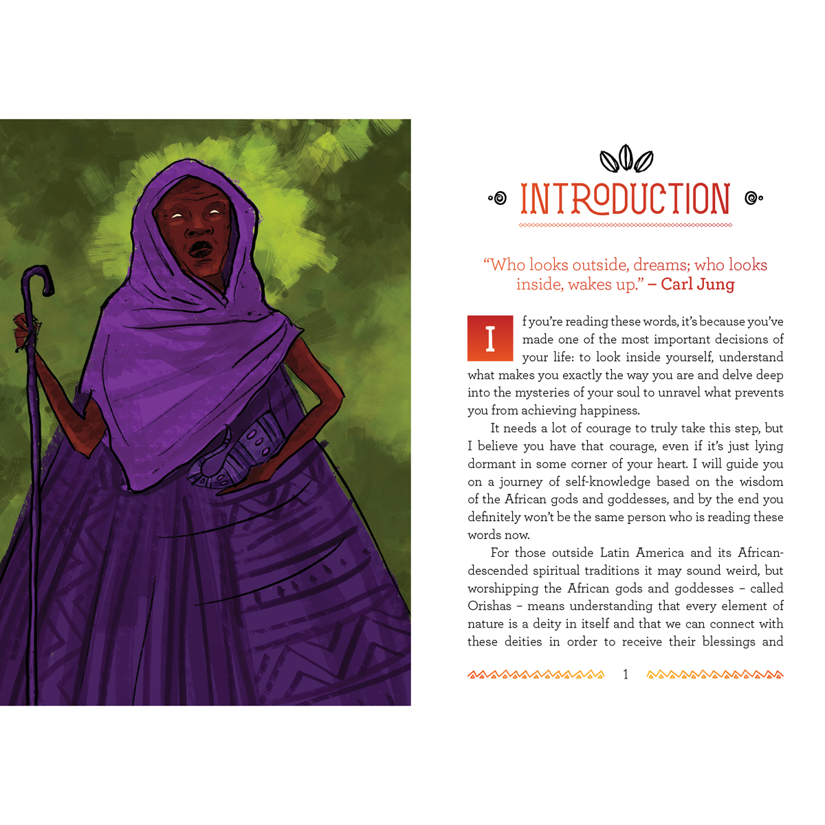 African Gods Oracle by Diego de Oxóssi