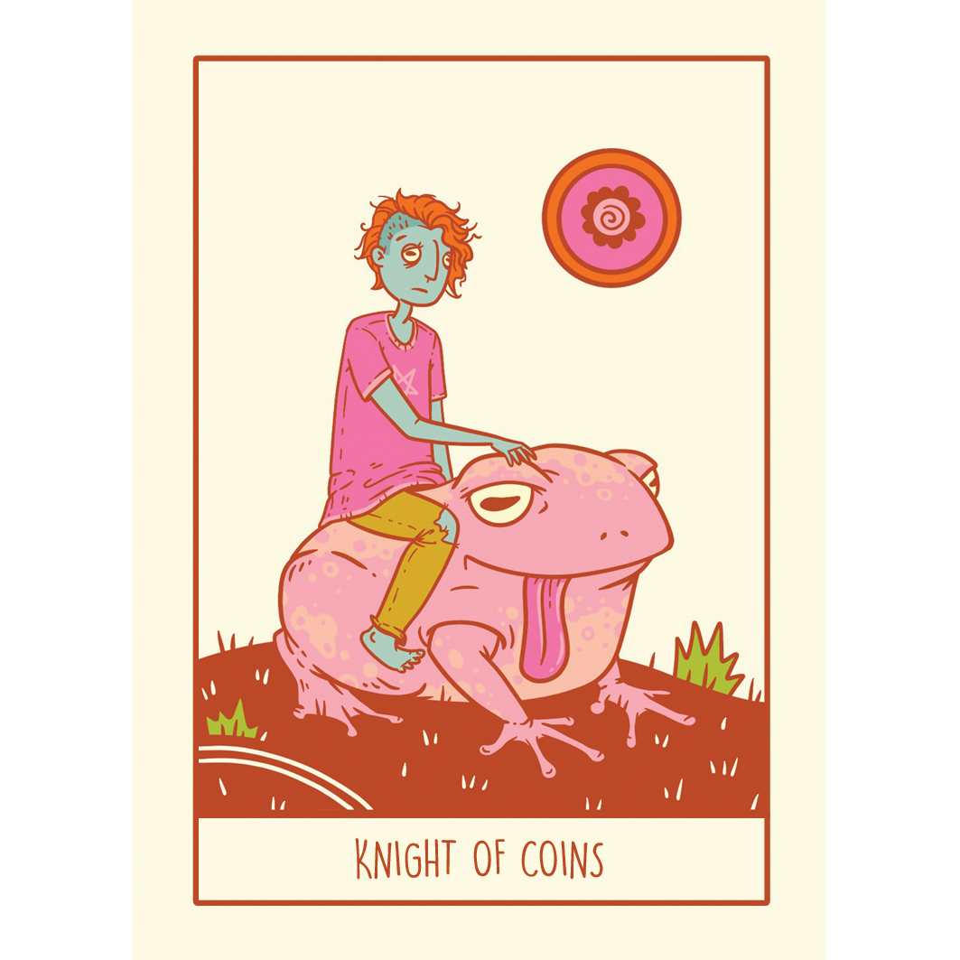 Squid Cake Marseille Tarot by Jess Rollar