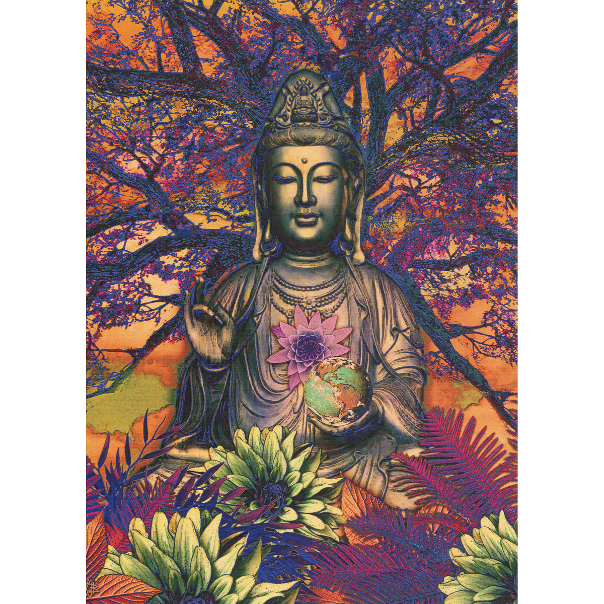 Healing Buddha Greeting Card (Get Well Soon)