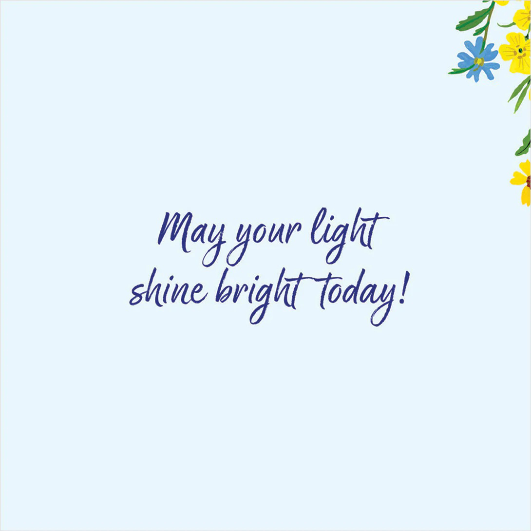 Light Love Spirit Greeting Card (Birthday)