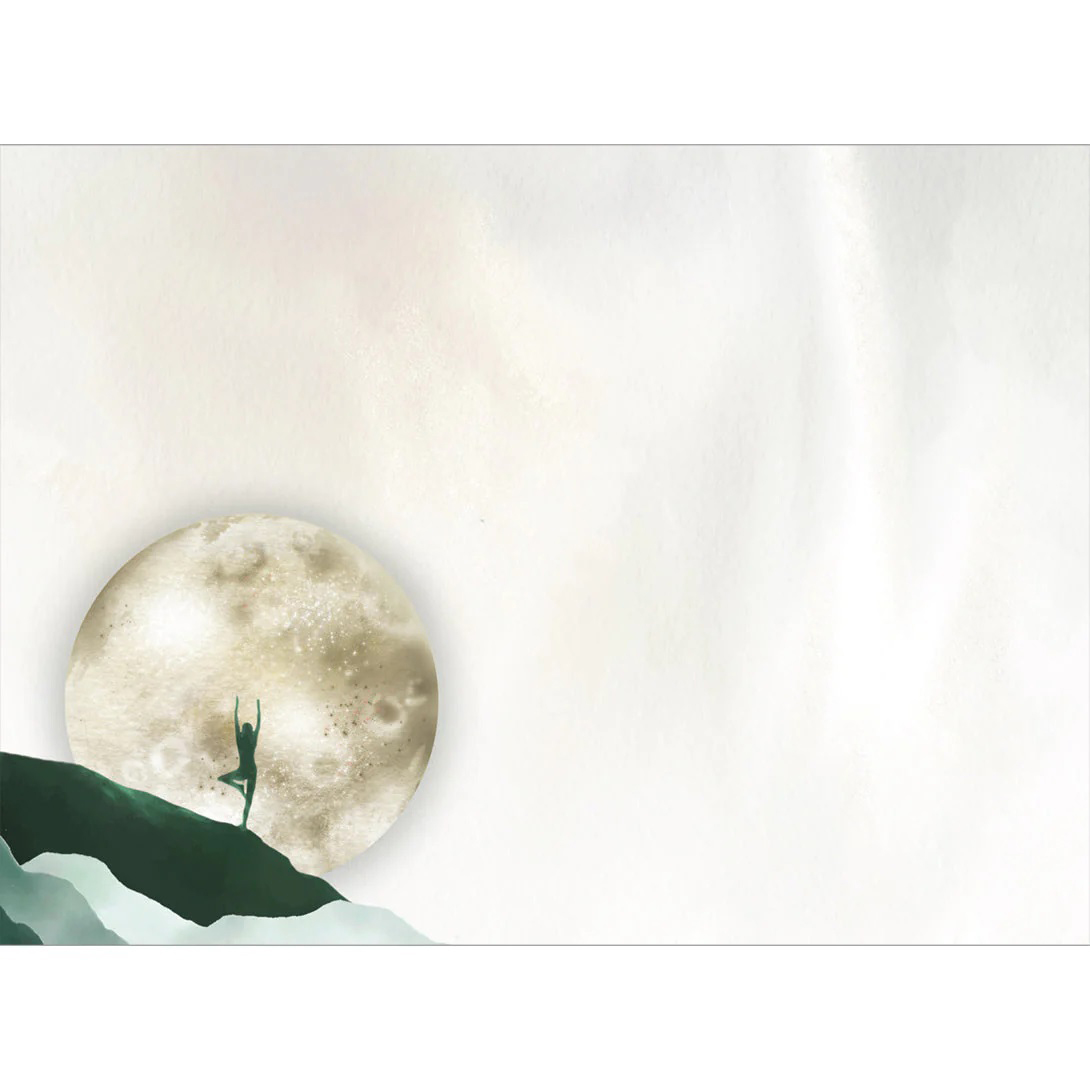 Moon Child Greeting Card (Birthday)