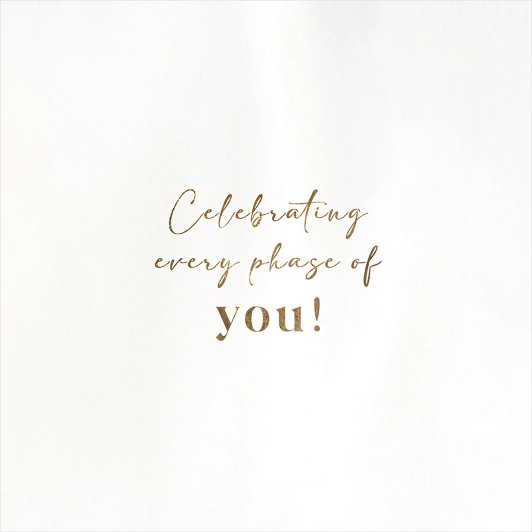 Moon Child Greeting Card (Birthday)