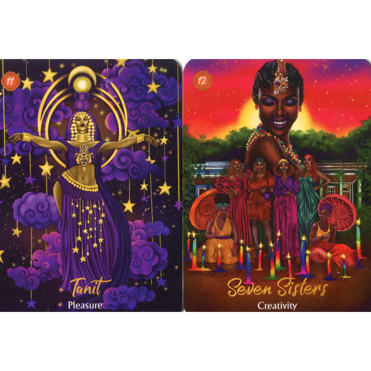 African Goddess Rising Oracle (Pocket Size) by Abiola Abrams