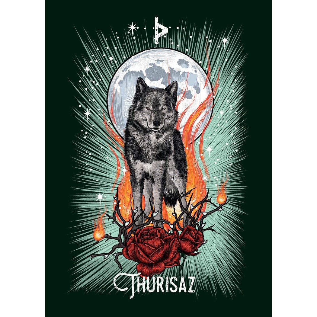 The Witch's Familiar Runic Oracle by Athene Noctua